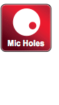 Builder App Mic Holes