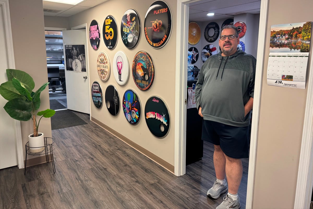 Shawn welcomes you to our shop