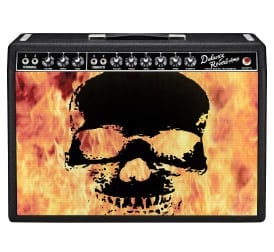 Guitar Amplifier with Custom Grill Cloth