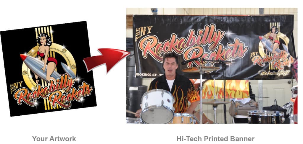 Design your own Band Banner using these steps