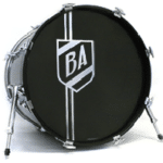 Vintage Logos Custom drumheads 9