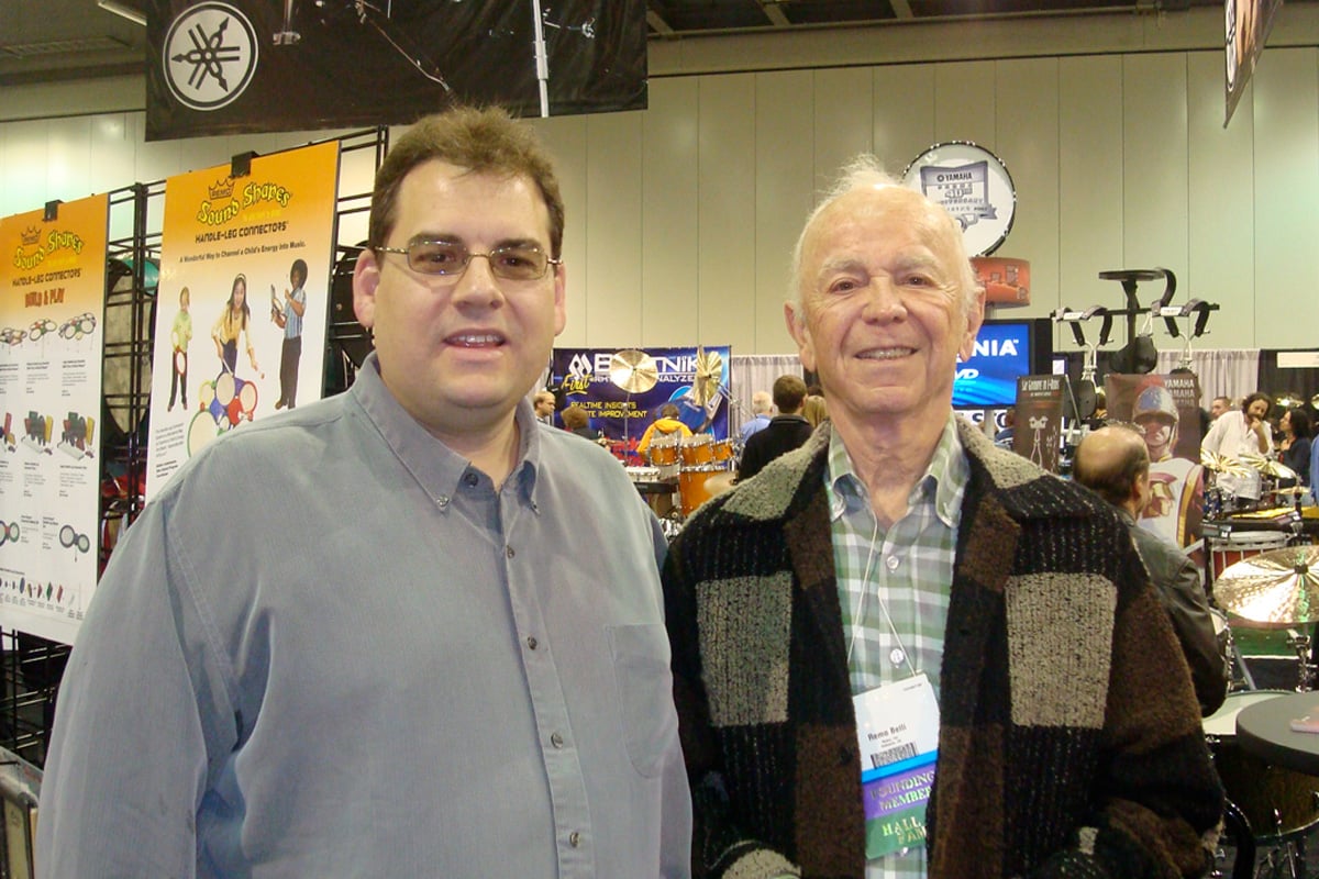 Remo Belli, owner of REMO, & Shawn48