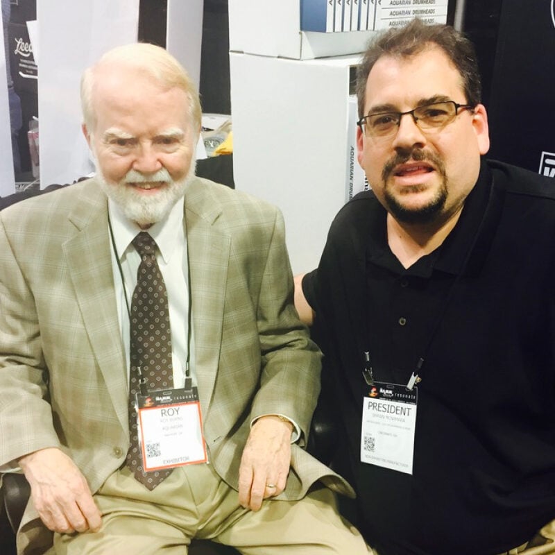 Roy Burns, Aquarian owner & Shawn48